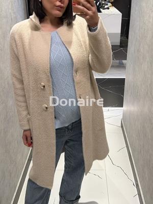 Abrigo de punto efecto pelo WNT - Imagen 2