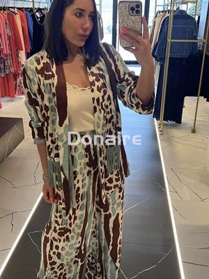 Americana satén print manchas Dixie - Imagen 2