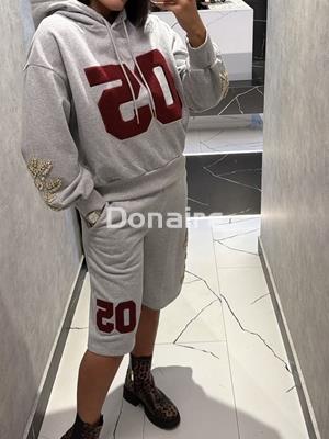 Bermuda jogger gris Trash and Luxury - Imagen 2