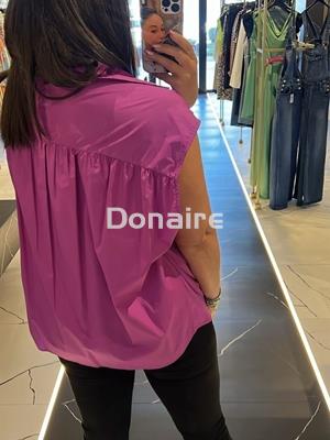 Blusa morada manga sisa Dixie - Imagen 2