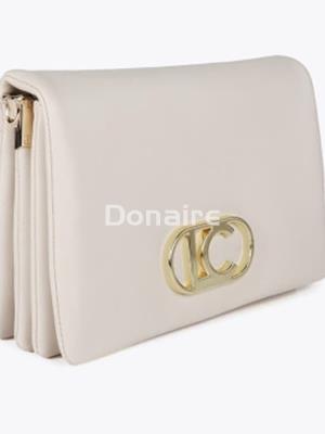 Bolso bandolera solapa crudo Lola Casademunt - Imagen 2