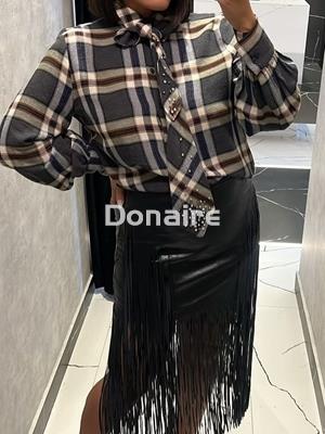 Camisa de cuadros de franela Dixie - Imagen 2