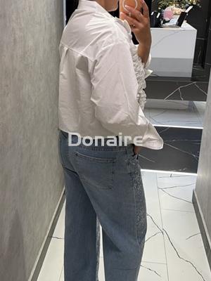 Camisa oversize volantes fruncidos NKN - Imagen 2