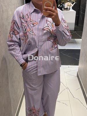Camisa rayas y lentejuelas Dixie - Imagen 2