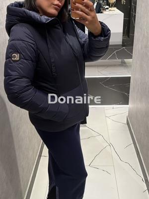 Cazadora corta entallada azul marino Lola Casademunt - Imagen 1