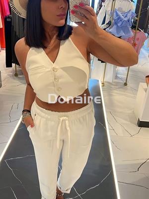 Chaleco crop Souvenir - Imagen 2