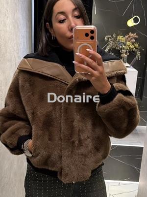 Chaqueta de pelo tipo bomber Lola Casademunt - Imagen 1