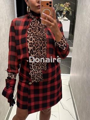 Falda cuadros escoceses Lola Casademunt - Imagen 2