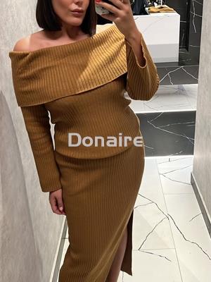 Falda de punto de canalé L’CECCI - Imagen 2