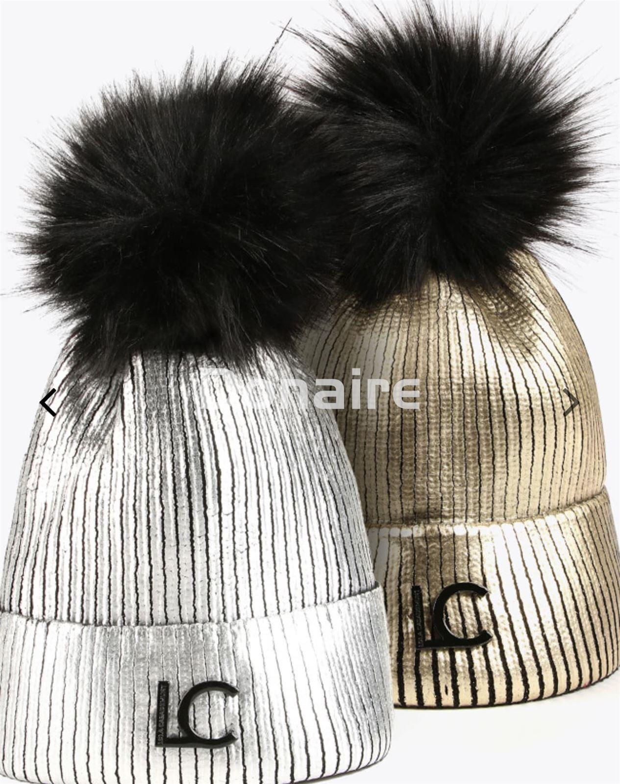 Gorro tricot plateado Lola Casademunt - Imagen 2