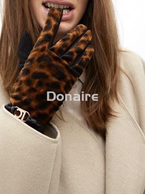Guantes animal print Lola Casademunt - Imagen 1