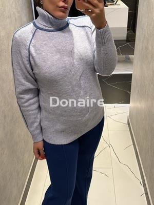 Jersey cuello vuelto azul WNT - Imagen 2