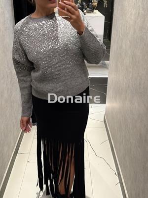 Jersey gris lentejuelas Phard - Imagen 2