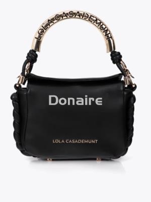 Mini bandolera negra 1981 Lola Casademunt - Imagen 2