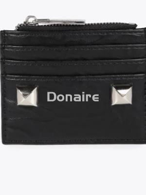 Monedero tarjetero efecto piel arrugada Lola Casademunt - Imagen 2