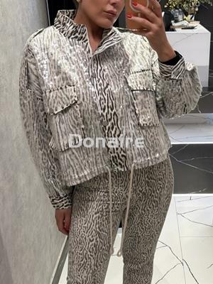 Pantalón animal print BSB - Imagen 2