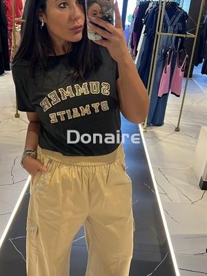 Pantalón cargo beige Dixie - Imagen 2