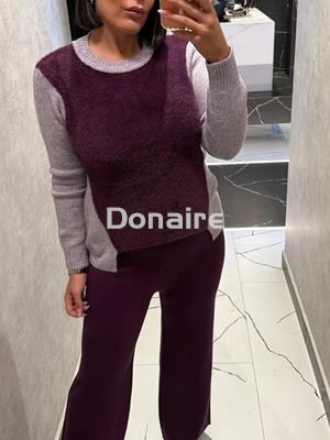 Pantalón de punto morado WNT - Imagen 2