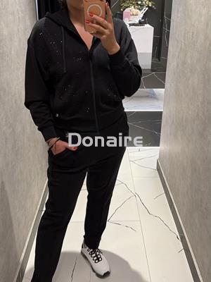 Pantalon jogger neopreno y strass Lola Casademunt - Imagen 2