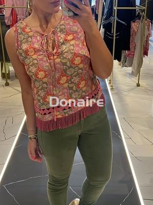 Pantalón pitillo kaki Lez a Lez - Imagen 2