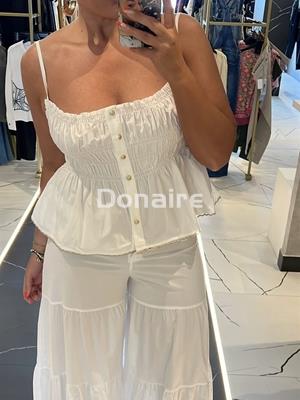 Pantalón volantes efecto falda larga NKN - Imagen 2