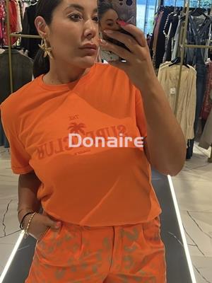 Short naranja y manchas OPEN - Imagen 2