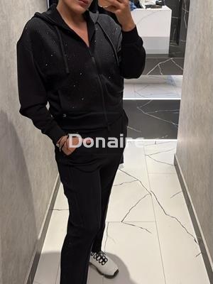 Sudadera neopreno y strass Lola Casademunt - Imagen 2