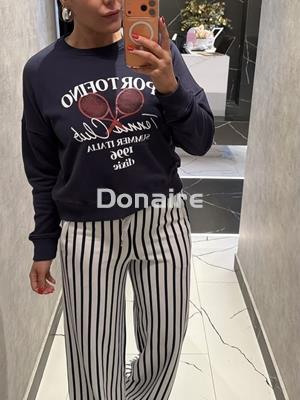 Sudadera Portofino azul marino Dixie - Imagen 2