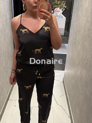 Top lencero con estampado de leopardos Lola Casademunt - Imagen 2