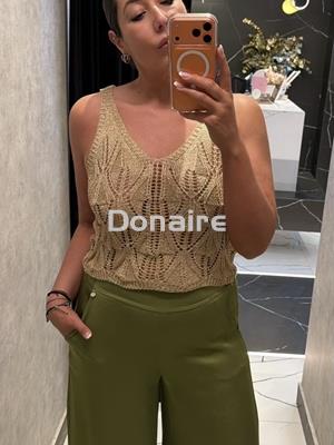 Top lurex dorado Goa Goa - Imagen 2