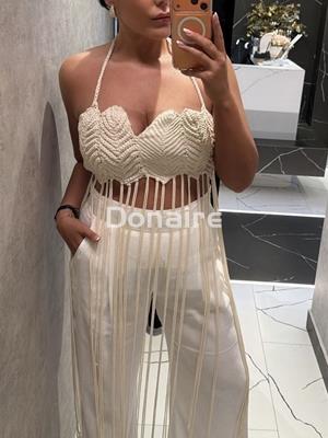 Top macramé Open - Imagen 2