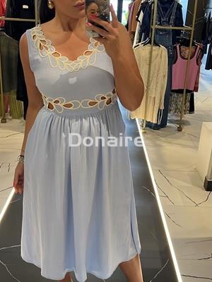 Vestido azul Goa Goa - Imagen 2