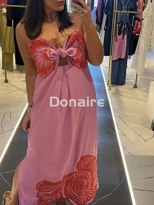 Vestido largo flor L’CECCI - Imagen 2