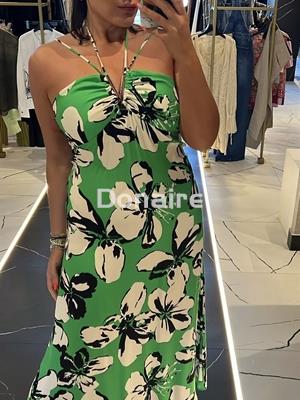 Vestido largo verde Lez a Lez - Imagen 2