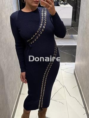 Vestido punto de canalé Trash and Luxury - Imagen 2